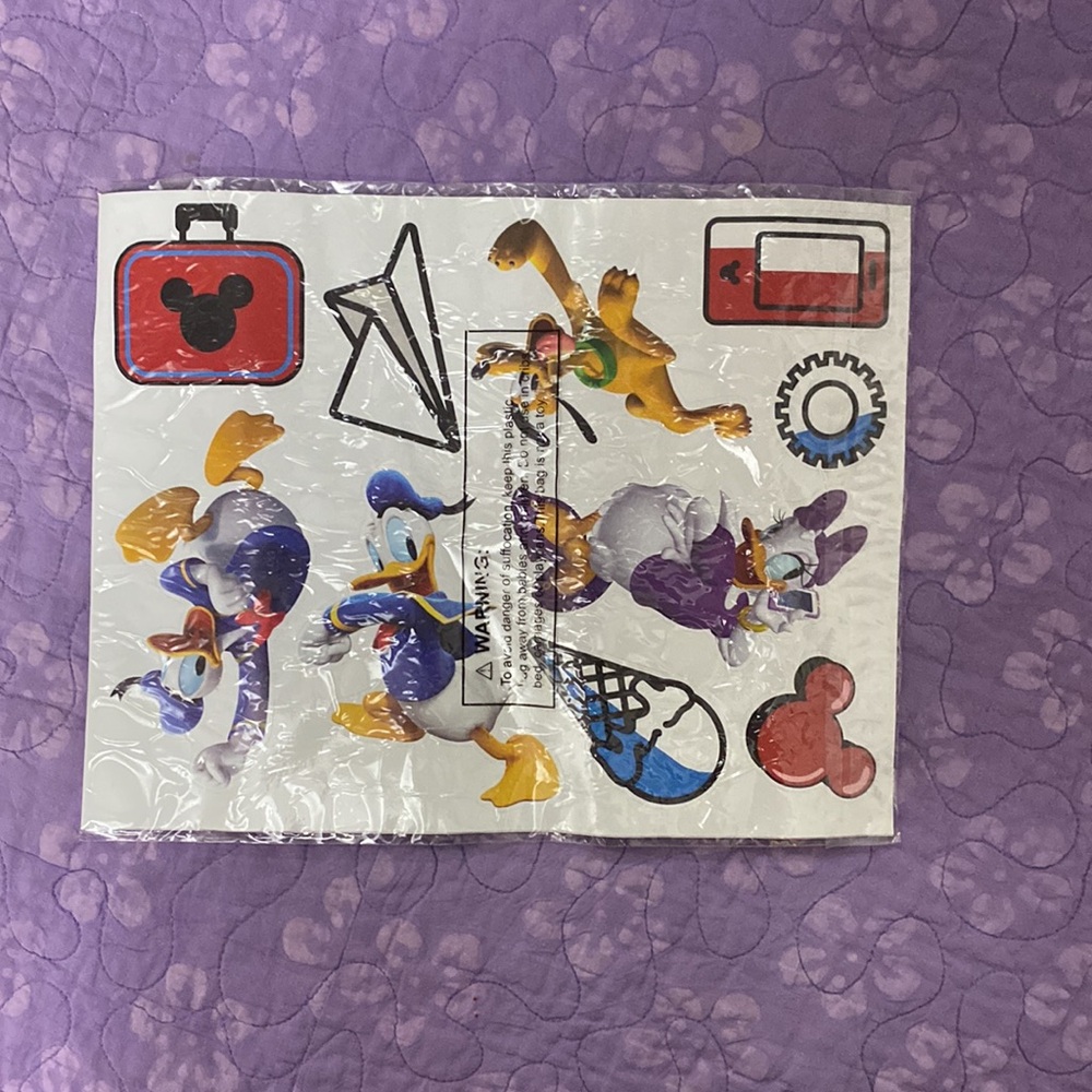 Disney Character Sticker Sheet - Picture 2 of 2